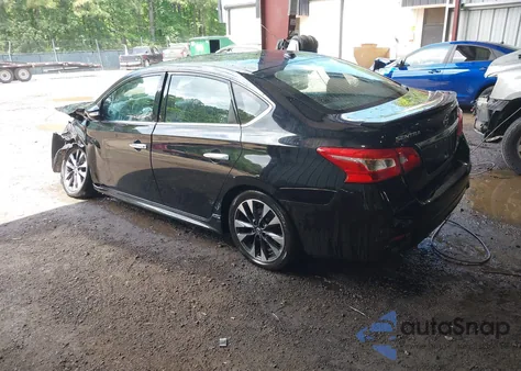 2018 Nissan Sentra Sr из США, поврежденный, VIN 3N1AB7AP0JY287515